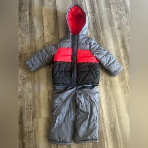 Carters 4T Snow Suit 2 Piece with Jacket and Overalls